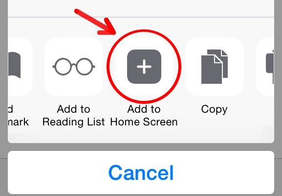 الخطوة الثانية لتثبيت التطبيق على iOS